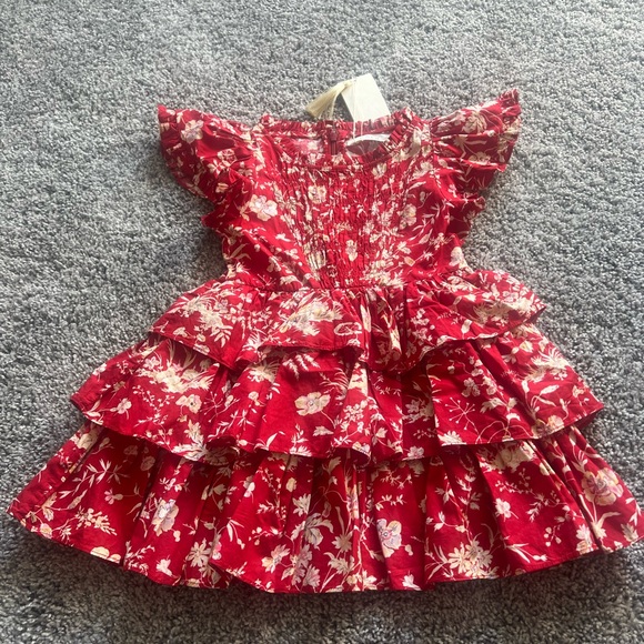 NWT Doen Calliope Dress in Oak Bluffs Floral Sz 4 - Picture 2 of 6